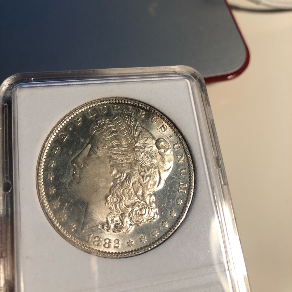 1882 0 Morgan Silver Dollar